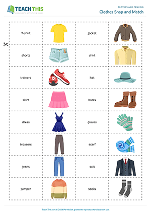 Clothes Describing people by English - ESL -French-German teachers