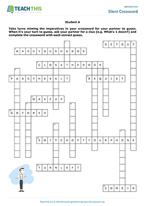Silent Crossword Preview